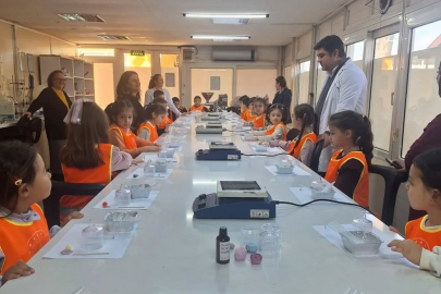 Köyceğizli Miniklerin Laboratuvarda Bilimle İlk Buluşması