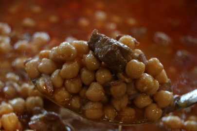 Kayseri'nin Asırlık Bayram Geleneği: Nohutlu Yahni Mesaisi