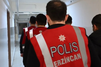 Erzincan Emniyetinden Asayiş Operasyonu: 7 Hükümlü Tutuklandı