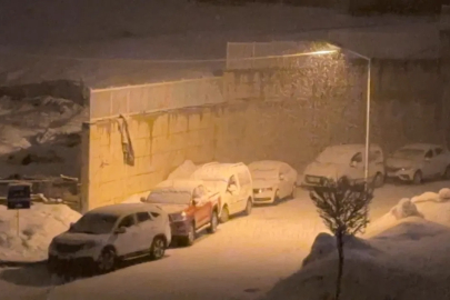 Yüksekova'da Nisan Öncesi Kar Sürprizi: İlçe Beyaza Büründü