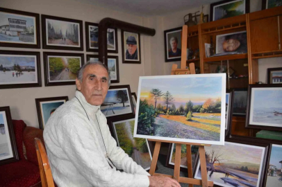 Kağıt Parçalarından Tuvallere: 55 Yıllık Resim Tutkusu