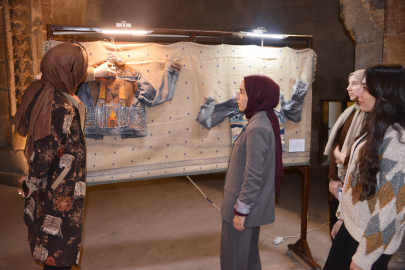 Erzurum'da Atık Kot Ceketler Ehram Kumaşıyla Hayat Buldu