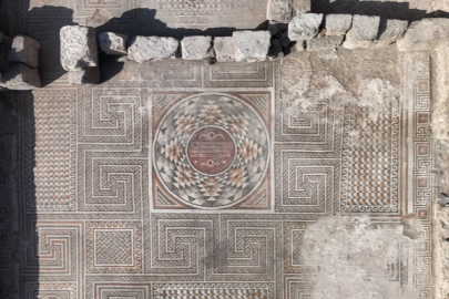 İç Anadolu'nun En Büyük Mozaiği Artık Ören Yeri