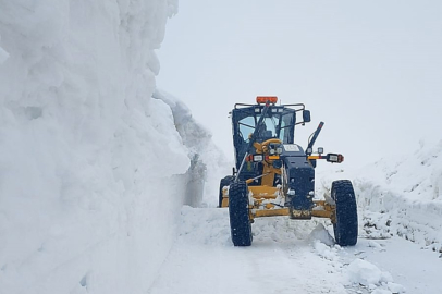 Erzurum’da karın görünmeyen iki yüzü