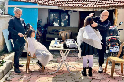 Köydeki Kızlara Ücretsiz Saç Kesimiyle Özgüven Aşılıyor