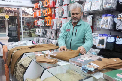 Nisan Soğukları Yün İçlik Satışlarını Artırdı