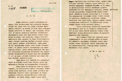 MİT'ten 1940 Yılına Ait Gizli Casusluk Belgesi