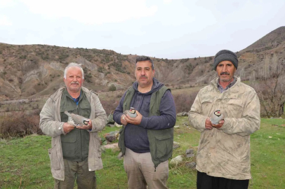 Erzurum'da 350 Kınalı Keklik 'Baskın' Yöntemiyle Halka Takılarak Doğaya Salındı