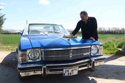 Eskişehir'de 50 Yıllık Klasik Otomobil Tutkusu