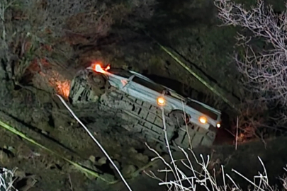 Maden işçilerini taşıyan minibüs devrildi;2 ölü,10 yaralı