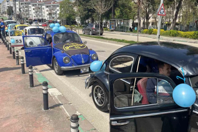 Bursa'da Otizmli Çocuklar Vosvoslarla Şehir Turu Attı