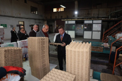 Erzincan'da Aylık 6 Milyon Kapasiteli Çevreci Viyol Tesisine Ziyaret