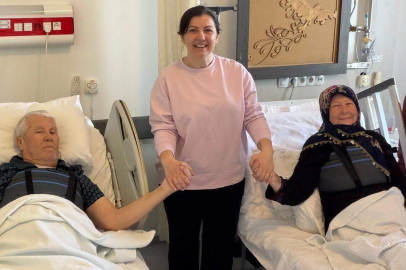 Çanakkaleli Çift 46. Yıl Dönümünde Birlikte Baypas Oldu