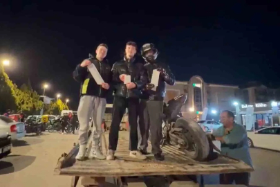 Eskişehir'de 58 Bin TL Ceza Yiyen Sürücü Makbuzla Poz Verdi