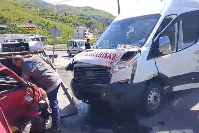 Giresun’da trafik kazaları: 1 ölü, 6 yaralı
