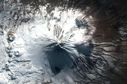 Uzaydaki Gözümüz Göktürk-2B'den Ağrı Dağı Pozu