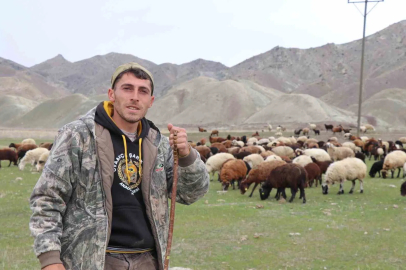 Saksağandan İlham Alan Çoban Sürüsünü Drone İle Yönetiyor