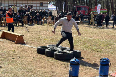 Trabzon'da Ormancılar Kıyasıya Yarıştı