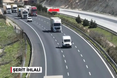 Jandarmadan dron destekli trafik denetimi: 4 bin 234 araca ceza