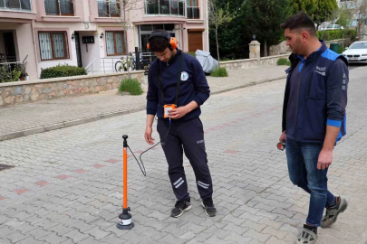 Muğla'da Gizli Su Kaçaklarına Akustik Neşter