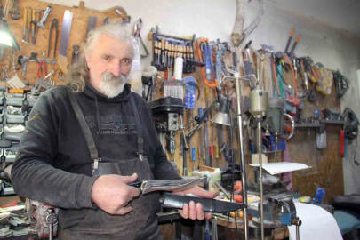 40 Yaşında Çırak Oldu, Giresun'un Asırlık Bıçak Kültürünü Yaşatıyor