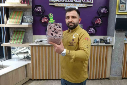 Kilis'in Tescilli Horoz Karası Üzümünden Şifa Deposu Dondurma