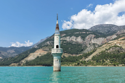 KKTC'ye Su Sağlayan Baraj Yüzde 99 Doldu: Sadece Minare Kaldı