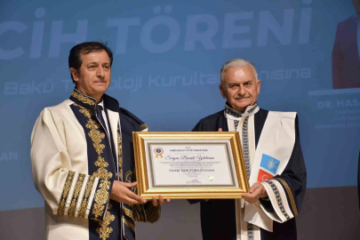 Türk dünyası vurgusu: Yıldırım’a anlamlı unvan