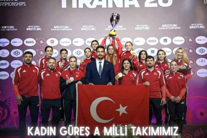 Kadın Güreş Milli Takımımız Avrupa İkincisi
