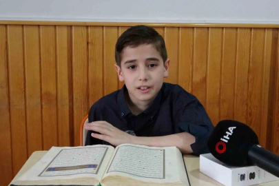 Kütahya'da 11 Yaşındaki Ömer, 8 Ayda Hafız Oldu