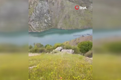 Fırat Nehri'ndeki Acı Olay: Kendi Etrafında Dönen Bot Kamerada