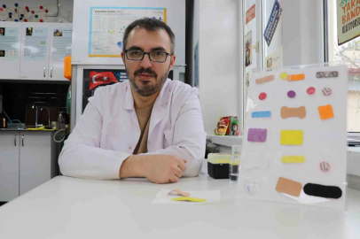 Sivas'ta Nanoteknoloji Destekli Yeni Nesil Yara Bandı Geliştirildi