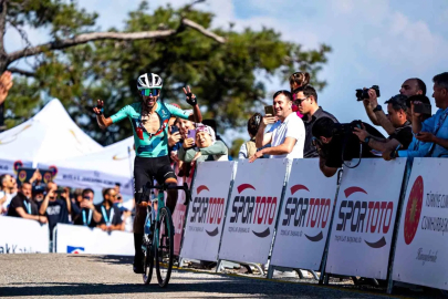 Cumhurbaşkanlığı Bisiklet Turu'nda Kraliçe Etabı Sosa'nın