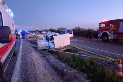 Denizli’de otomobil takla attı: 1 ölü, 4 yaralı
