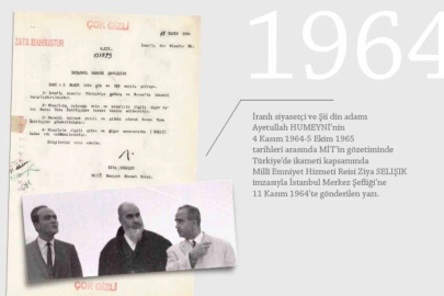 MİT Arşivinden Humeyni'nin Türkiye İkametine Dair Belge