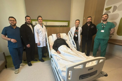 Gaziantep'te 8 Kiloluk Dev Böbrek Ameliyatla Alındı