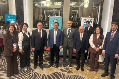 Bayburt Üniversitesi Bişkek'teki Tanıtım Fuarına Katıldı
