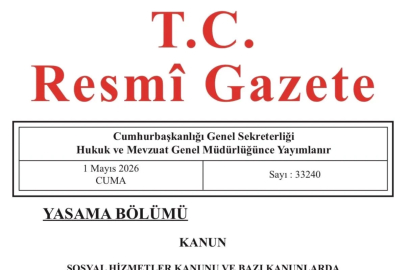 Yeni Sosyal Hizmetler Kanunu Yürürlüğe Girdi