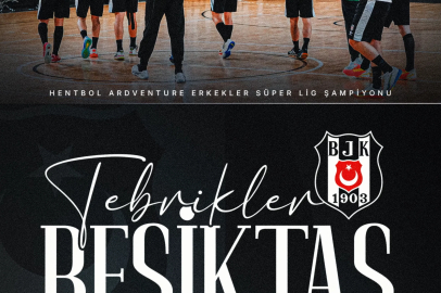 Cumhurbaşkanı Erdoğan, Hentbol Ardventure Erkekler Süper Lig Şampiyonu Beşiktaş’ı tebrik etti