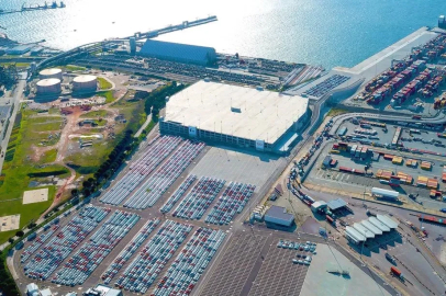Port Yarımca, yıllık kapasitesinin 780 bin araç olduğunu duyurdu
