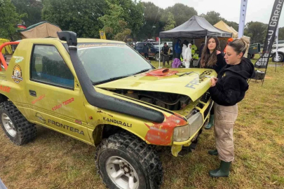 Off-Road Parkurunun Prensesleri Havran'da Şov Yaptı