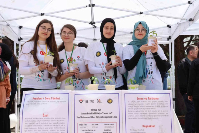 Elazığ Çubukbey Anadolu Lisesi'nde TÜBİTAK Bilim Fuarı Açıldı