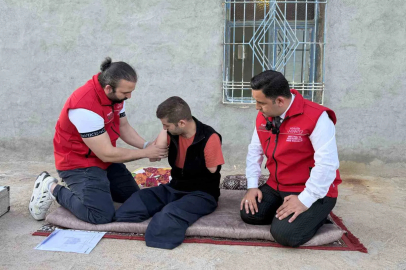 Şanlıurfalı Engelli Babaya Gaziantep'ten Protez Umudu