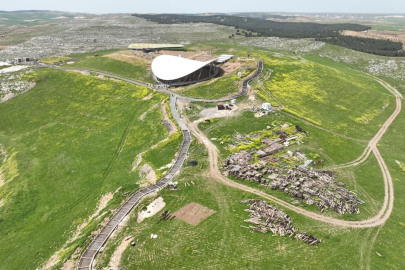 Tarihin Sıfır Noktası Göbeklitepe Yağışlarla Yeşile Büründü