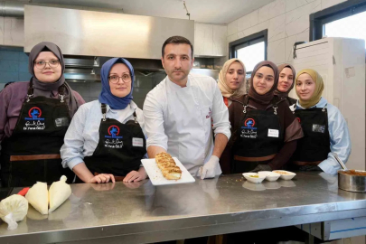 Düzce'de Tatlı Proje: Dezavantajlı Kadınlar Mutfakta