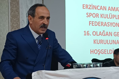 Erzincan ASKF'de Başkan Emin Turan Güven Tazeledi
