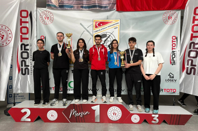 Erzincanlı Atıcılardan Erdemli'de Çifte Türkiye Şampiyonluğu