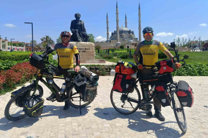 Emeklilikte Pedallara Sarıldılar: Bursa'dan Trakya'ya Sağlık Turu