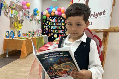 Otizmli Ali Rıza’nın Büyük Başarısı: 6 Yaşında Hayallerini Kitaba Döktü!