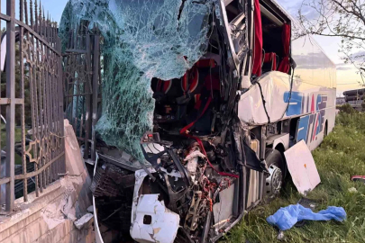 Konya’da yolcu otobüsü kazası: 1 ölü, 8 yaralı